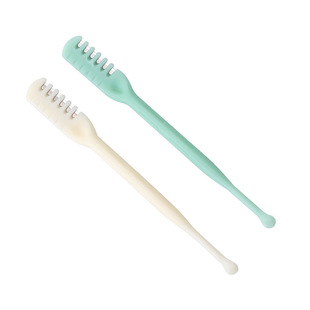 Cross-Border Double-Headed Nose Hair Knife Manual Cleaning Artifact Trimmer Portable Ear Scoop Scraper Eyebrow Comb