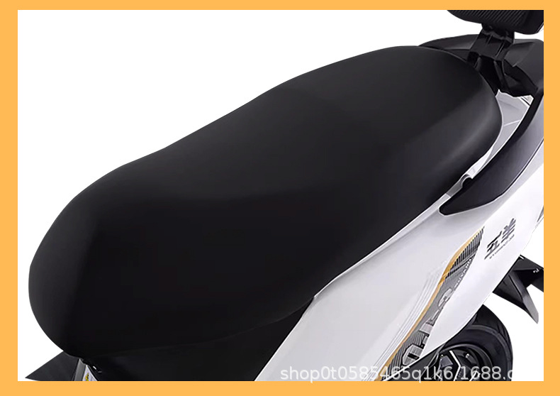 Electric Car Motorcycle Cushion Cover Waterproof Sunscreen Rainproof Thickened Leather Battery Car Cushion Cover Universal Cushion Cover