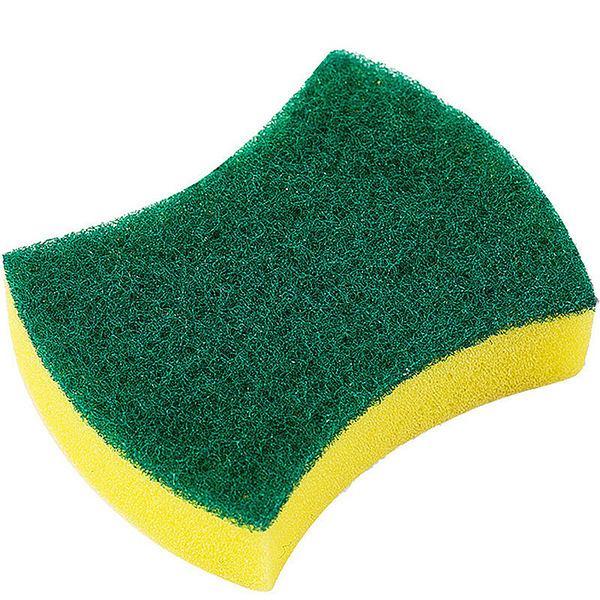 Washing the dishes nano -sponge wipe the magic