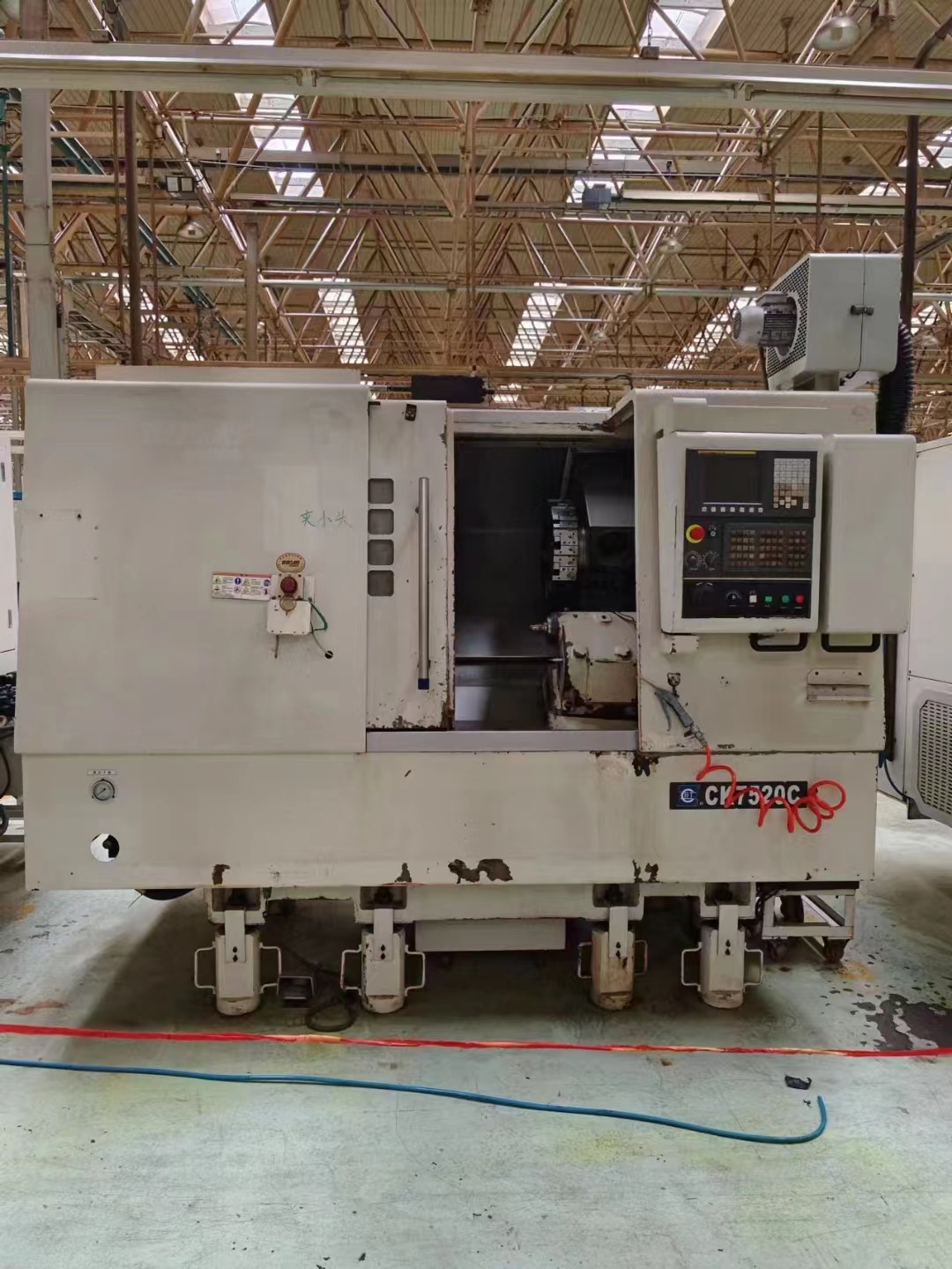 出售二手宝鸡CK7520C数控斜车二手宝鸡数控斜车