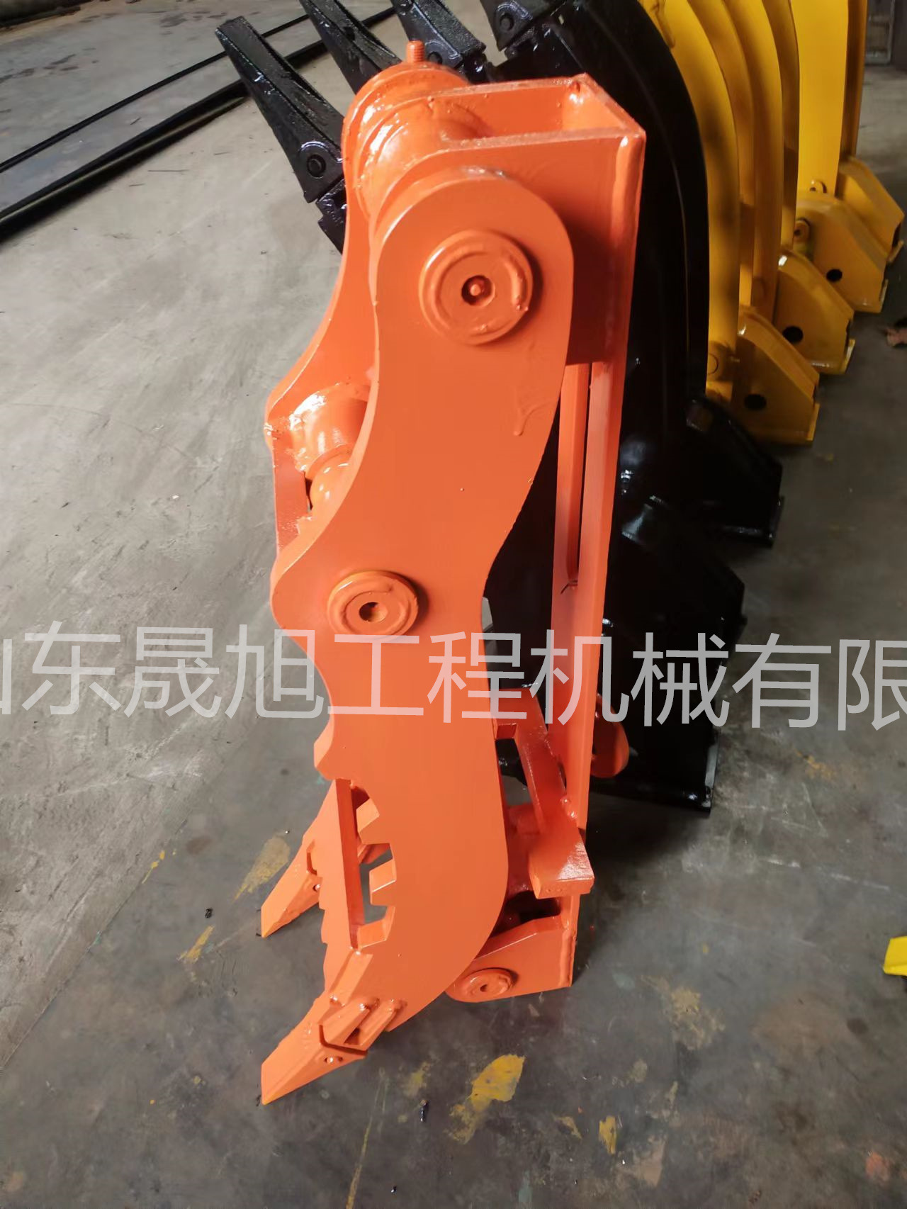 液压拇指夹一体式挖掘机挖斗夹子厂商供应液压拇指夹