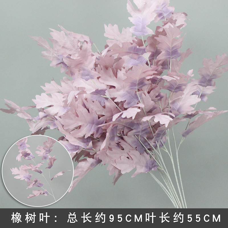 10 ramas floral púrpura imitación floral floral arco floral decoración floral falsa vino floral decoración de boda roja