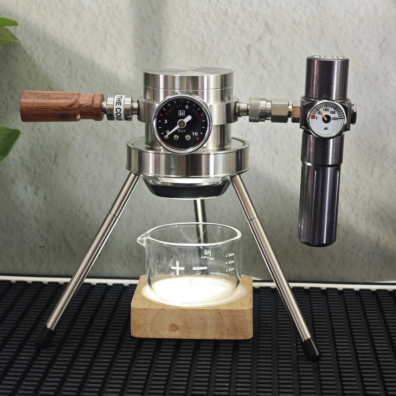 Haochen G33 Pneumatic Coffee Machine Can Change Pressure Espresso Home Coffee Machine Camping Style Office Coffee