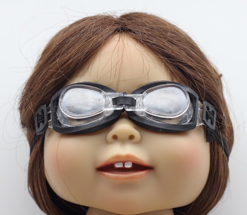 Swimsuit 18 inches American Doll Elastic Strap Goggles EXO Doll Swim Goggles Swimming Entertainment Diving Goggles