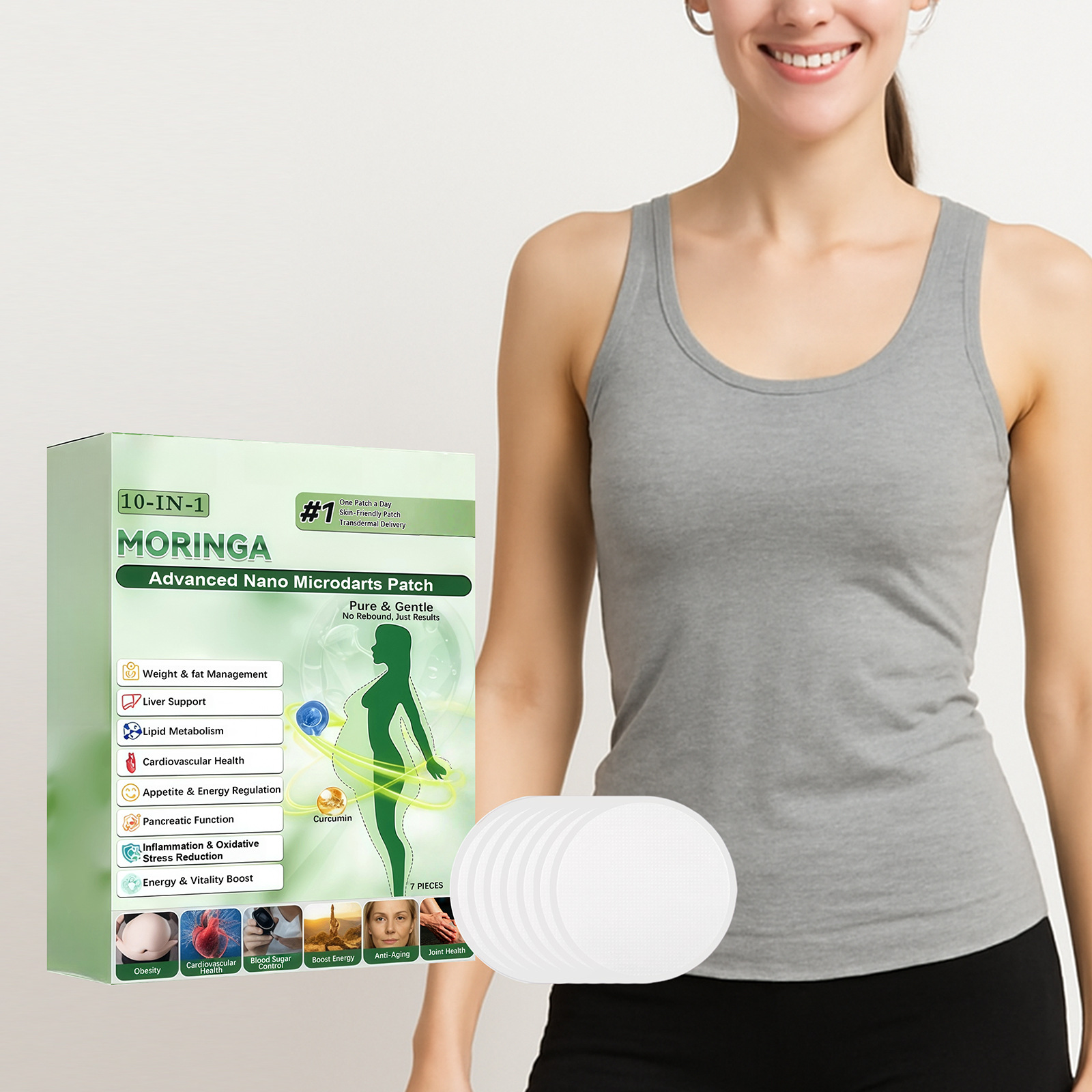 Body Care Patches Are Gentle, Moisturizing, and Comfortable for Skin Care, Portable and Easy to Use for Daily Body Care