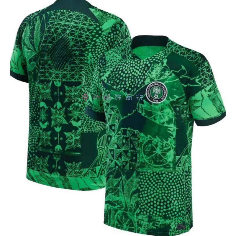2022 World Cup 24 Euro Cup Nigeria jersey Calvin Bassei home and away football uniform