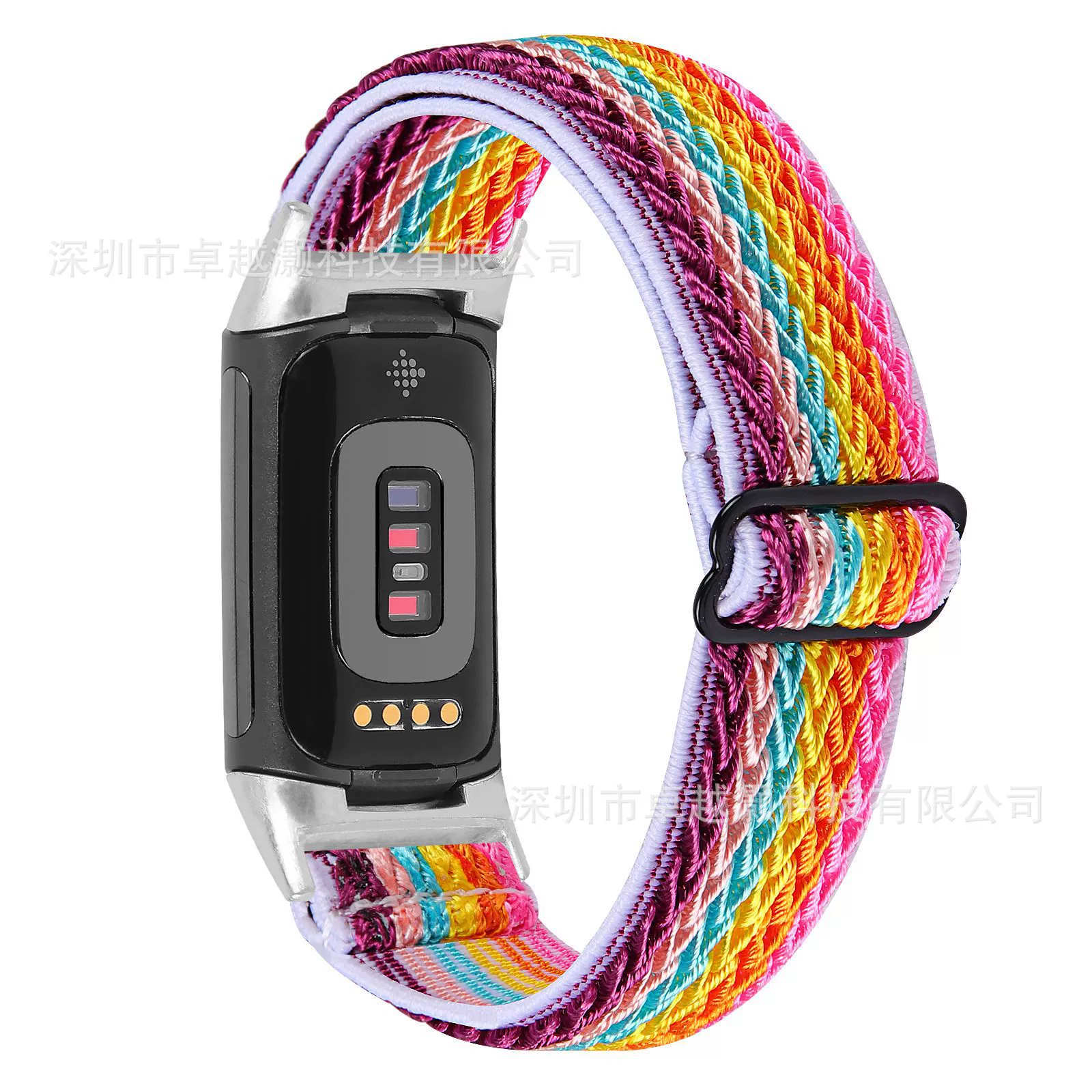 Подходит для умных часов Fitbit Charge6, эластичный регулируемый ремешок, ремешок для Charge5, в наличии