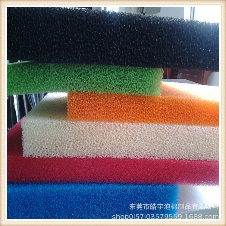 销售空心聚氨酯过滤海绵管 水泵过滤海绵圆柱 空气过滤棉圆柱