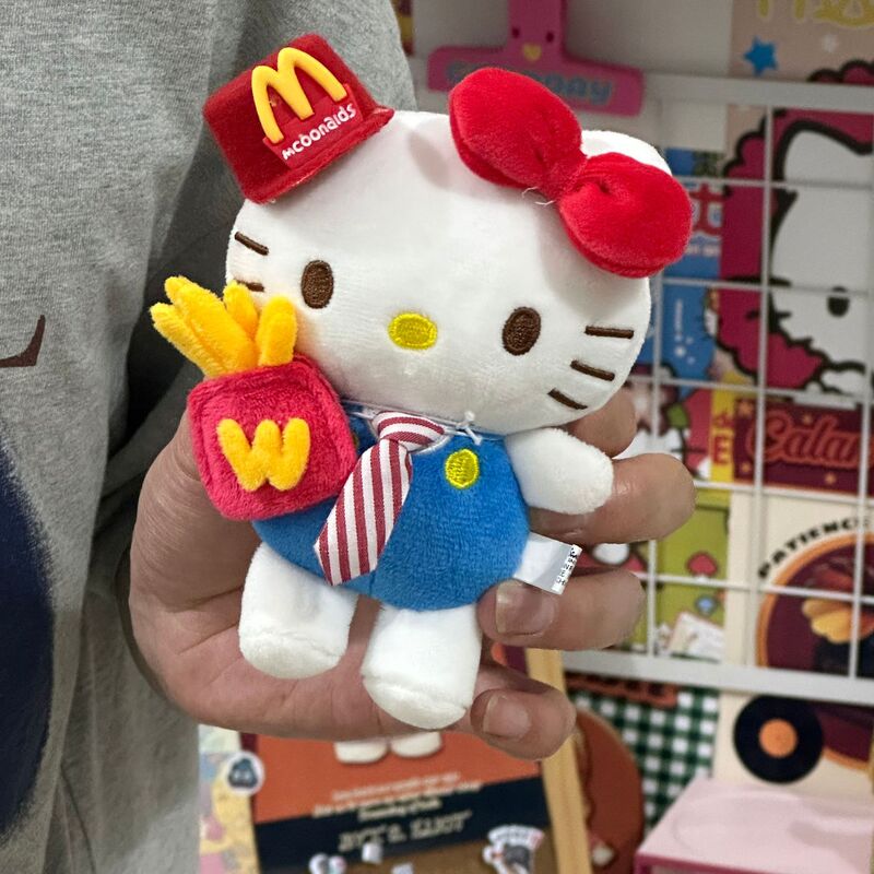 ハローキティバッグペンダントリトルシェフシリーズハローキティ人形ペンダントかわいい漫画人形キーホルダー|undefined