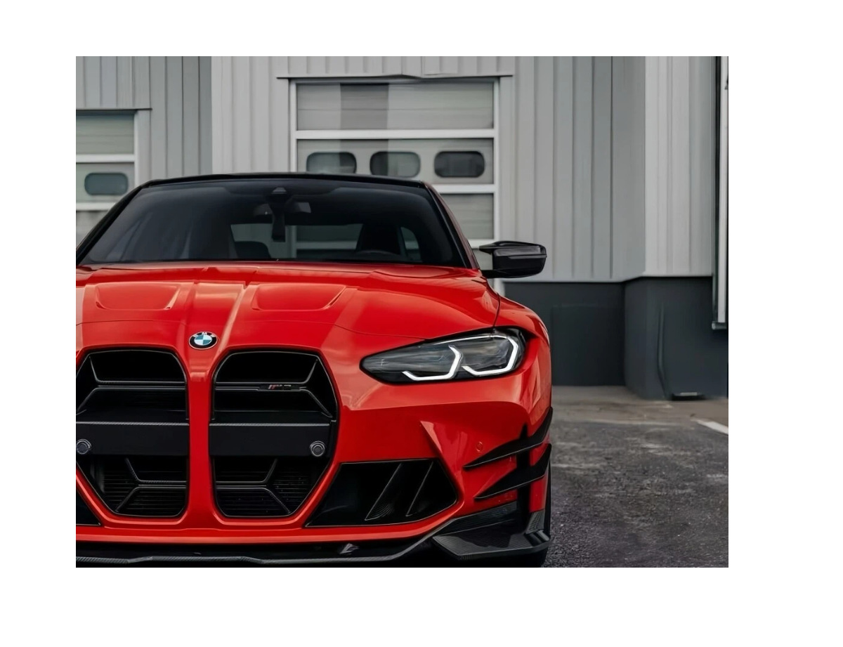 Suitable for BMW G80G82 CFA model front lip, front spoiler, exterior trim, air knife, fender modification, dry carbon accessories