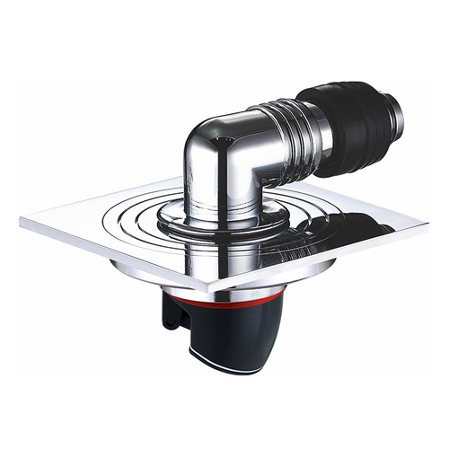 Washing Machine Specialized Fully Sealed Anti-Backflow Anti-Odor Full Copper Bathroom Submersible Drain with Plastic Elbow