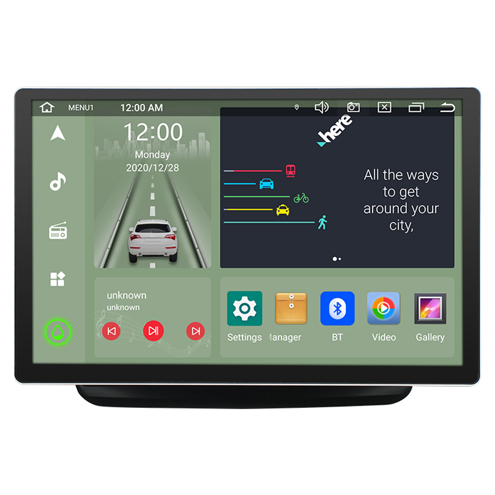 Para Mitsubishi jichang deporte Pajero 13.3-pulgadas coche Android navegación todo en una máquina revertir imagen