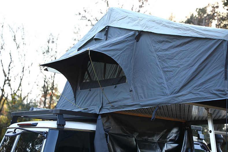 Guangsen Customized Roof Tent Manufacturer Direct-Operated Cross-Border Large Space Quick-Open Waterproof Awning Car Side Tent