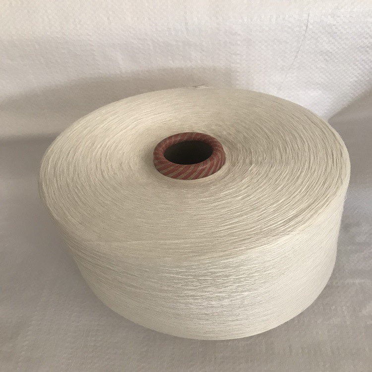 厂家供应蚕丝棉混纺纱10%桑蚕丝90%棉 60s/1 绢丝棉纱 本白