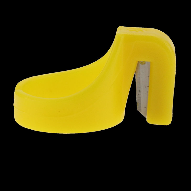 Venta directa de fábrica Herramientas de costura Cubierta de cuchillo de anillo Cuchillo de dedo Embalaje textil Cortar cuerda Cuchillo de dedo Anillo Cortador de alambre