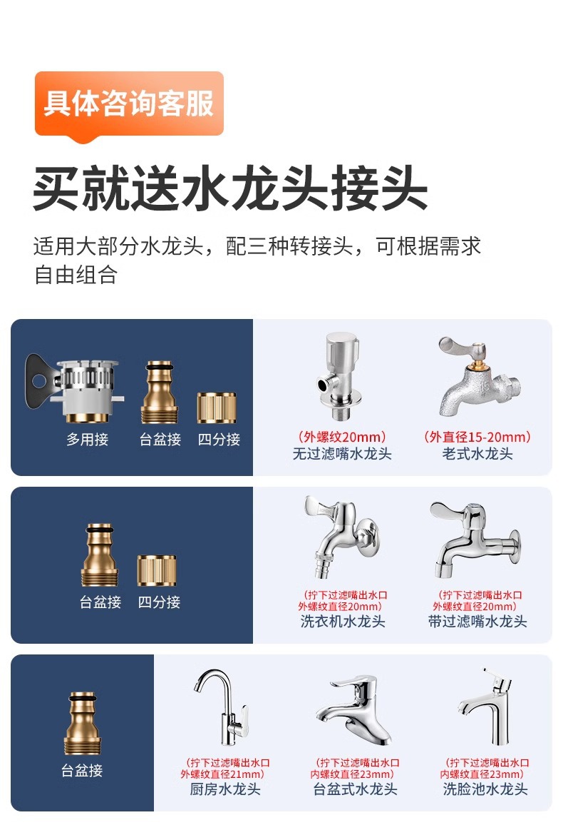 Car Washing Water Gun Household Washing High Pressure Powerful Artifact Water Spray Gun Nozzle Tap Water Pipe Hose Pressurized Pressure