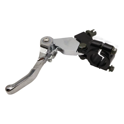 Off-Road Motorcycle Atv Beach Bike Accessories Klx Bbr Crf Small Folding Handlebar Brake Clutch Handle (Other brake systems) - small-folding-clutch-lever-silver