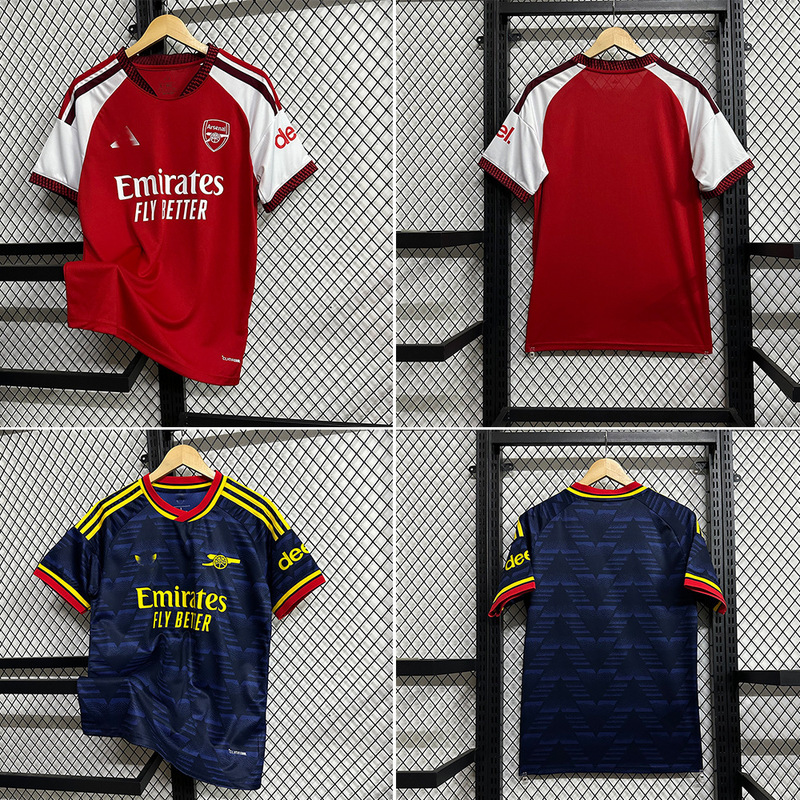 2627 Club Football Uniform Arsenal Home and Away Jerseys Fan Edition Short Sleeve T-Shirt Cross-Border Shipping