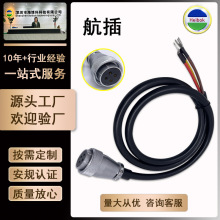 廠家供應工業線纜威浦插頭插座WY28K3/4/6TV低頻環保銅芯電源線束
