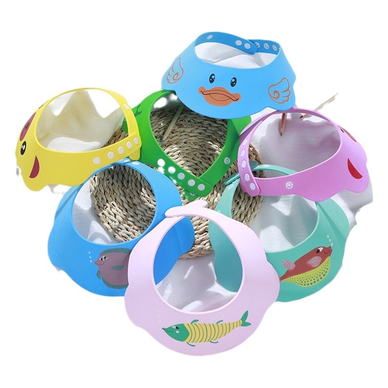 Thickened children's shampoo cap cartoon cap four baby shampoo cap baby shower cap baby supplies
