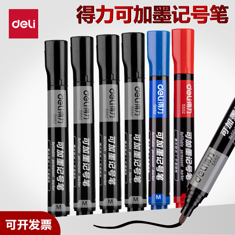S552 tinta marca pluma cabeza gruesa grasa marca pluma cabeza grande al por mayor