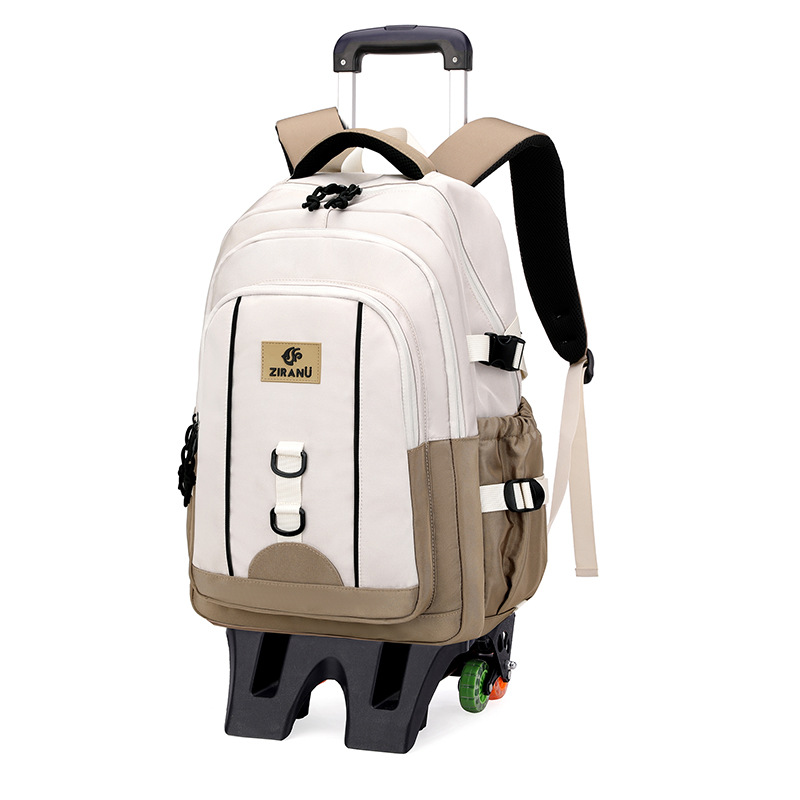 Nueva mochila de tirón para estudiantes de primaria 3 - 6 grados mochila de estudiantes de secundaria mochila de escaleras