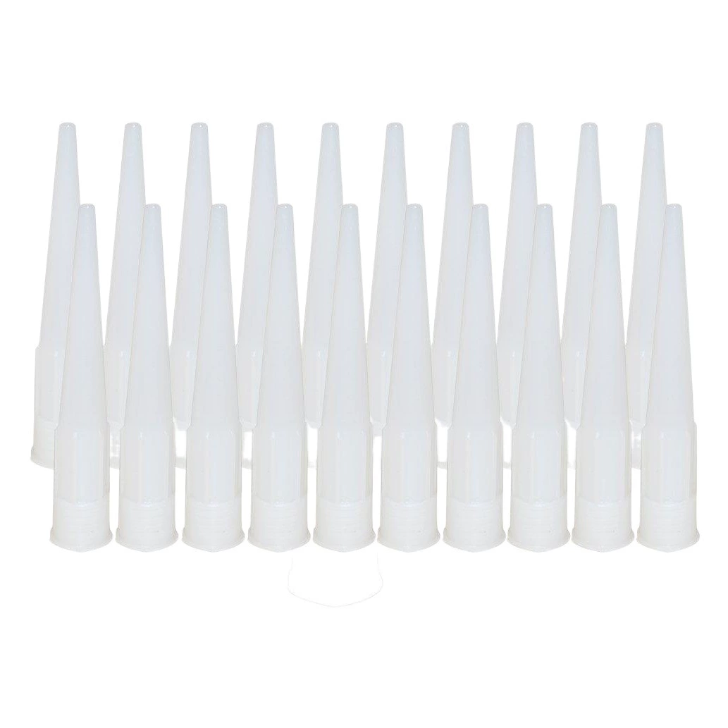 Стекло сопла клея Пластиковые стекла клеевой пистолет Клей сопла конопатить сопла