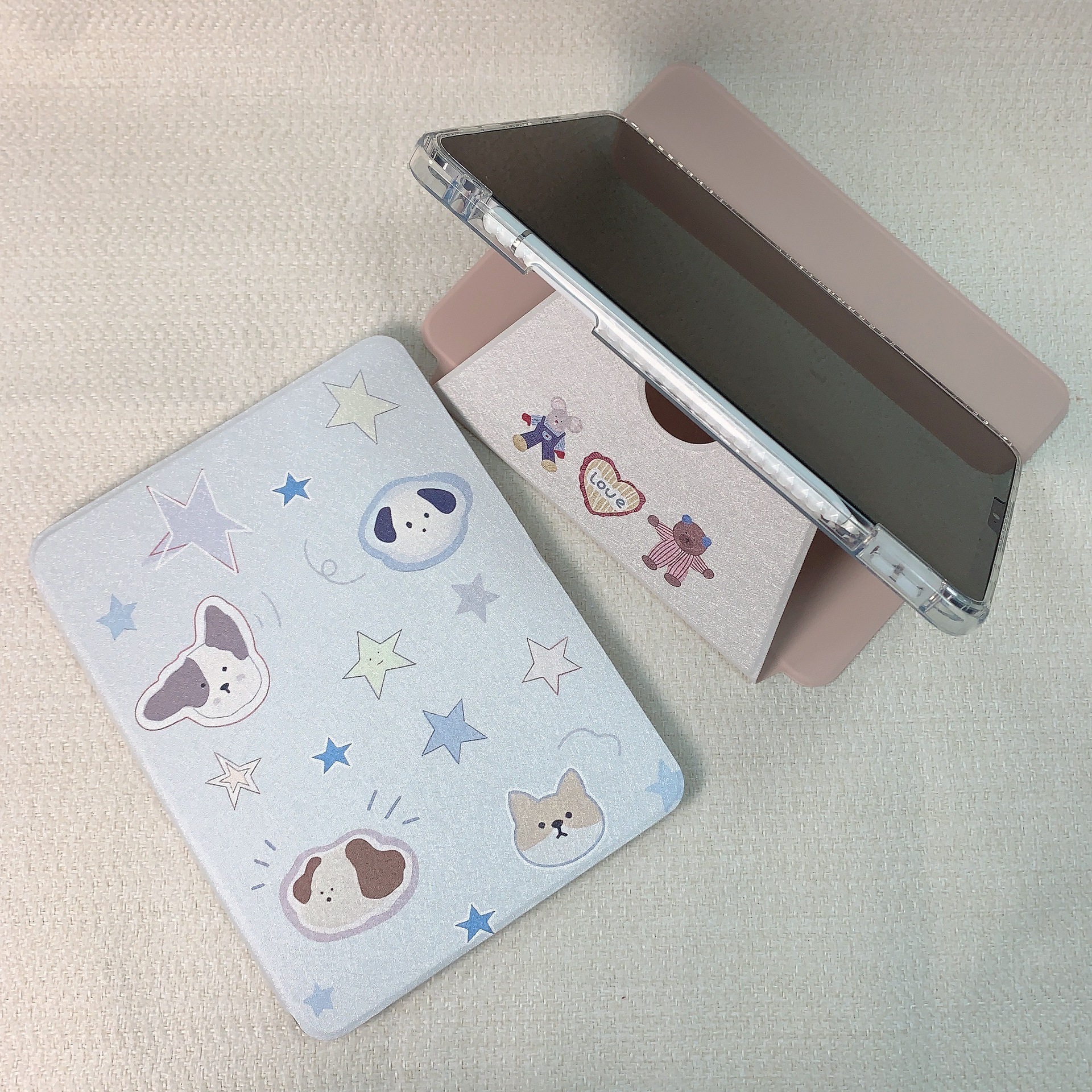 Suitable for iPad 10.9inch Book Protective Case 360-Degree Rotating Air45 Tablet Leather Case with Pen Slot Anti-Fall and Anti-Fall