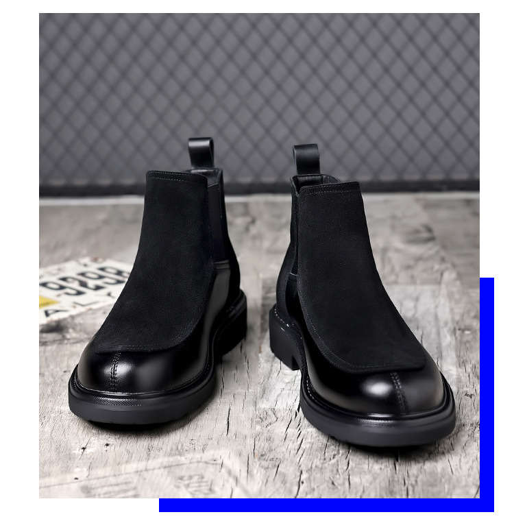 Chelsea boots uomo stivaletti in pelle eleganti e comodi_voghion.com