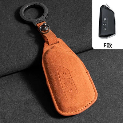 Car key bag – CC full package ID4 shell - volkswagen-f-style-emma-orange-ring-rope