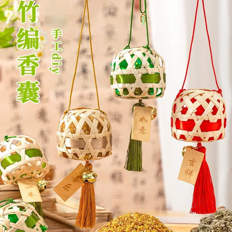 Materials set, small bell, children's pendant, handmade