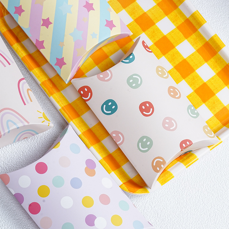 11g Weight Gift Wrapping Supplies Event & Party Supplies 1 Piece Quantity Party, Festival Occasion Smiley Face, Star Pattern Simple Style Style Simple Style Star Smile Face Paper Party Festival Gift Wrapping Supplies 5