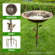 New Amazon American Style Vintage Iron Decoration Birds Feeding Water Bathtub Garden Decoration Outdoor Flower Pot