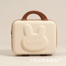 韩版手提箱行李箱化妆14寸卡通可爱密码箱轻便迷你收纳包女小箱子