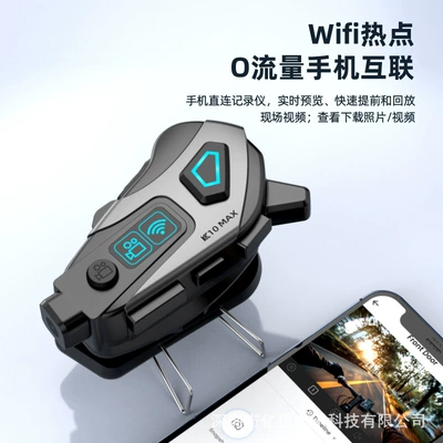 Motorcycle Helmet Headset, 2025 Popular K10 Helmet Bluetooth
