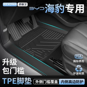 BYD Seal 06DMI EV GT Travel Edition 05 07DMI üçün TPE avtomobil paspasları