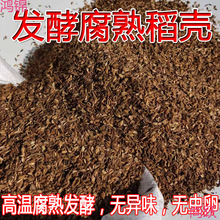 高温发酵稻壳腐熟盆栽拌土绿植植物盆栽花卉三角梅月季走量