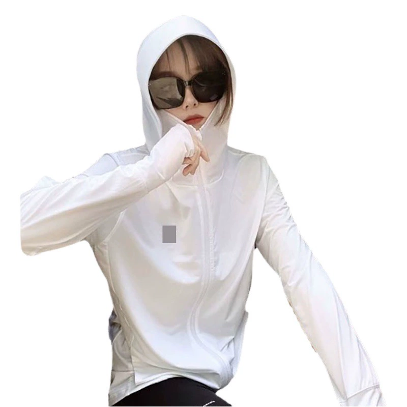 Солнцезащитная рубашка с японским Кроликом, женская летняя новая верхняя одежда из ледяного шелка, Спортивная Солнцезащитная одежда, дышащая Солнцезащитная одежда с защитой от ультрафиолета