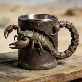 奇趣新款Monster RadscorpionEdition Mug怪物蝎子马克杯工艺品