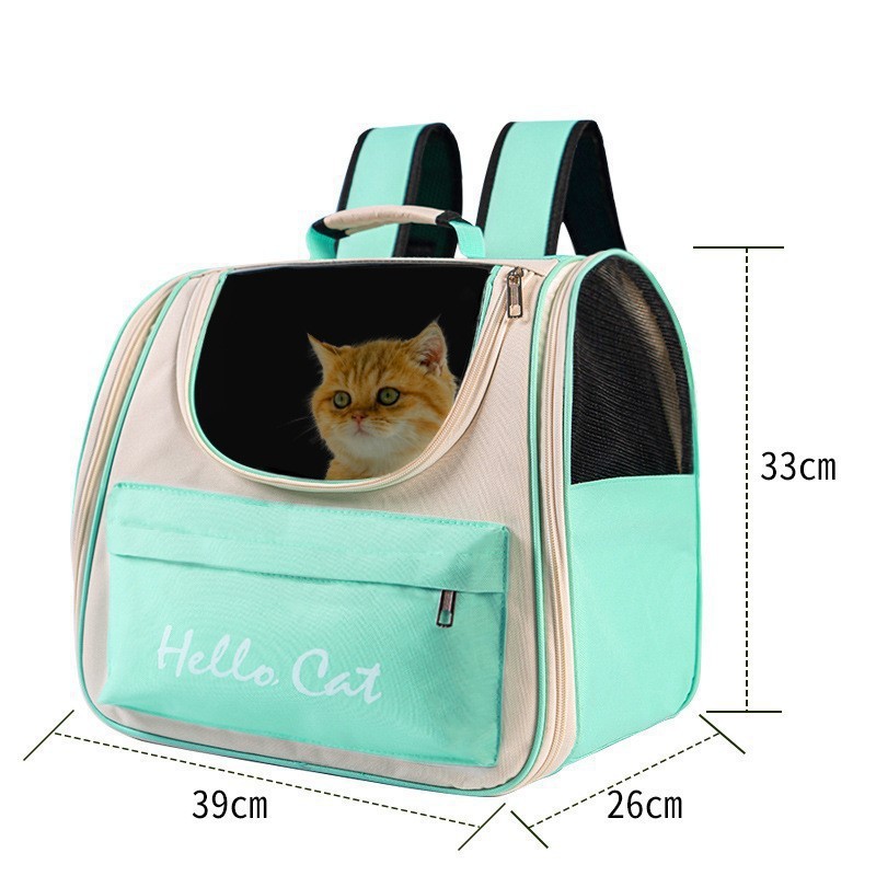 猫包外出旅行宠物背包舱猫咪书包双肩笼多功能包车载折叠安抚防抓|undefined