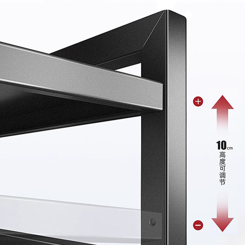 Extendable Kitchen Shelf Microwave Oven Rack Household Dual-Panel Desktop Rice Cooker Storage Stand