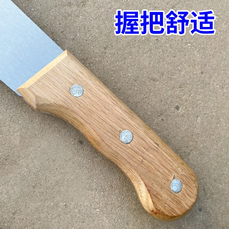 Exportación africana M205 cuchillo de caña de azúcar acero manganeso grosor corte árboles cortadores de madera cuchillo de sandía cuchillo de fruta cuchillo de melón