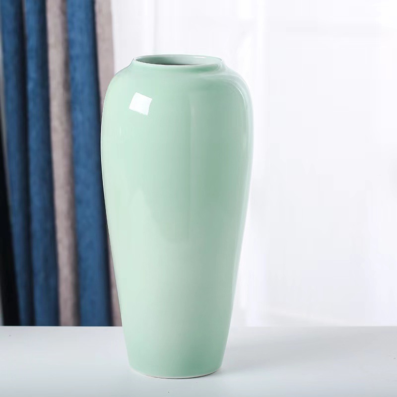 그림자 녹색 대형 높이 32cm 너비 14cm 구경 8cm