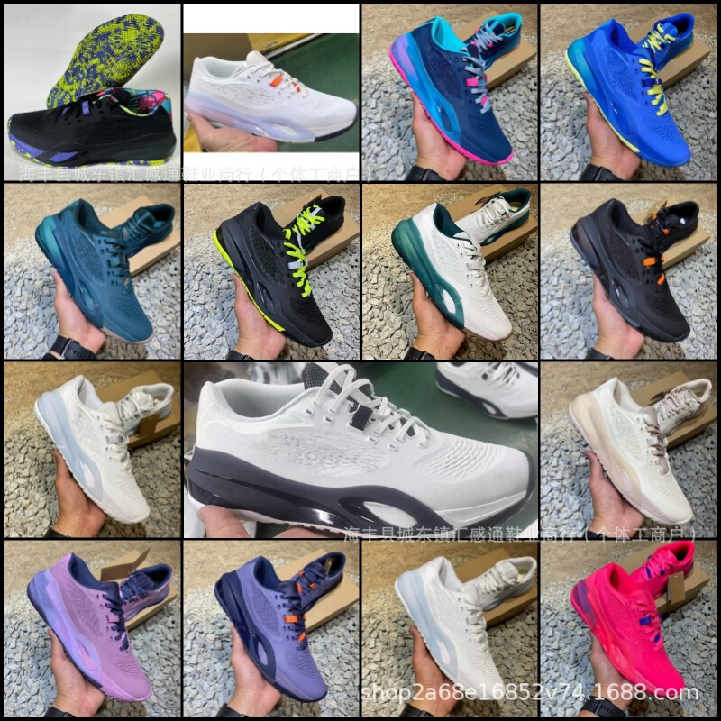 Foreign Trade Cross-Border Gel-Resolution X Low-Top Non-Slip Shock-Absorbing Wear-Resistant Sports Outdoor Tennis Shoes for Men and Women