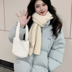 短款羽绒服小个子2025冬季男女同款情侣白鸭绒加厚外套新款面包服