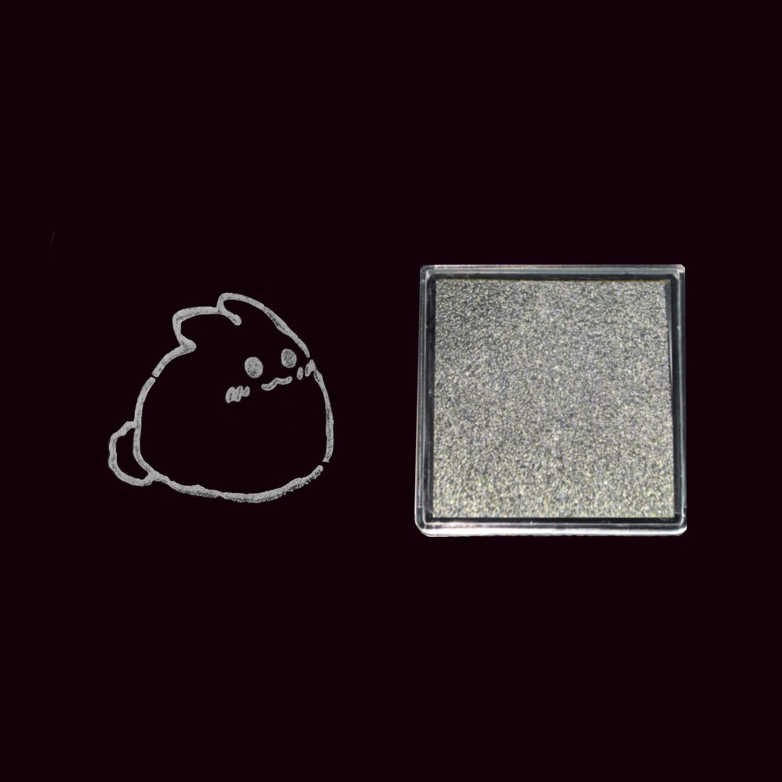 ��⸴��ӡ���ͯ����DIYͿѻ����ӡ̨ӡ��4*4���˷���Сӡ̨