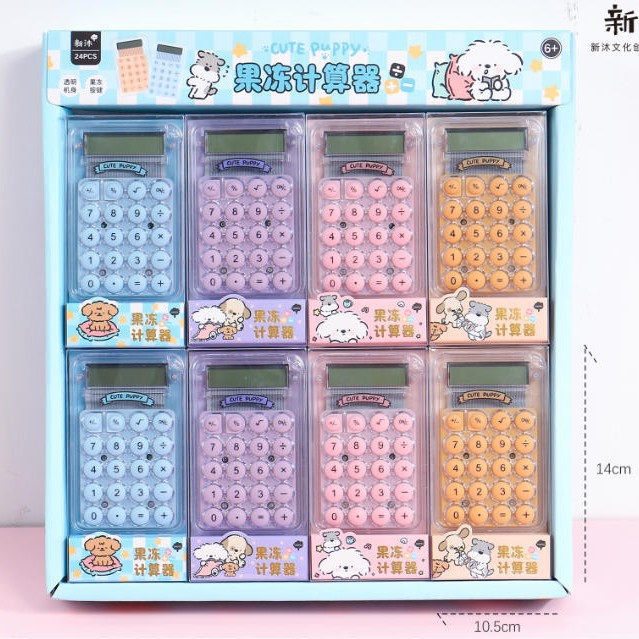 Calculadora Kapibala lindo capibara gelatina mini computadora portátil estudiante aprendizaje papelería regalo al por mayor