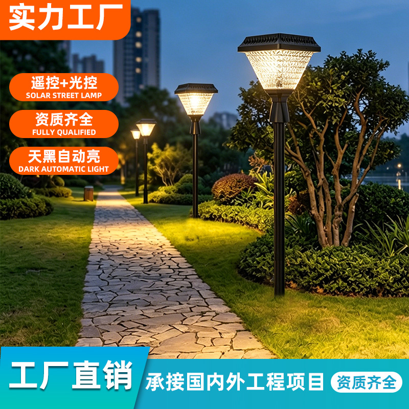 Luces solares para jardín, luces solares impermeables, luces de pilar para el hogar, luces de pared pequeñas para jardín al aire libre, luces para césped y suelo