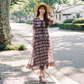 格纹两件套女2026夏季新款气质显瘦衬衫半裙时尚小个子减龄套装裙