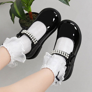 �����䃺ͯ����Ь��ɫСŮͯƤЬ����Ӣ���LУ�@�W������ܛ�׆�Ь